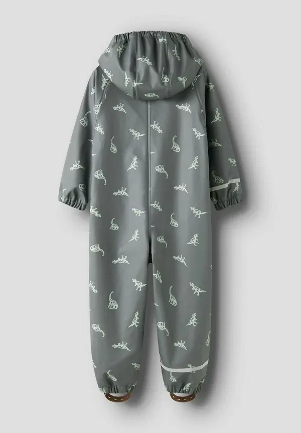 Комбинезон водонепроницаемый Suit dry10 fleece Name It, Balsam Green, зеленый — фото 2