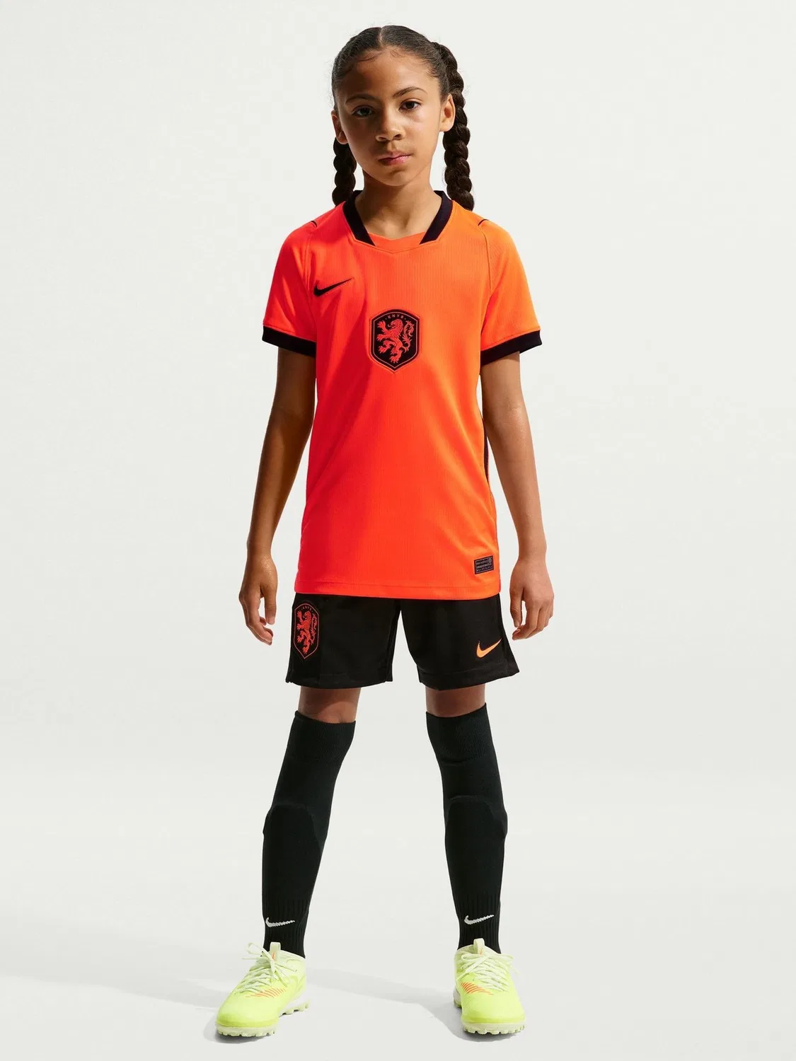 Футболка футбольная, Netherlands 2026 Stadium Home Nike, Оранжевый