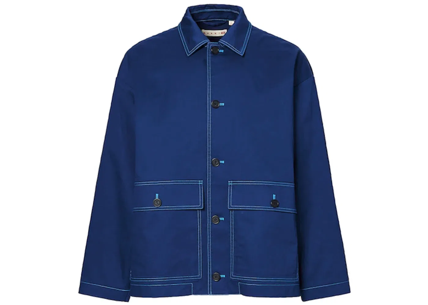 Мужская куртка оверсайз Uniqlo x MARNI Jacket (Asia Sizing), Blue