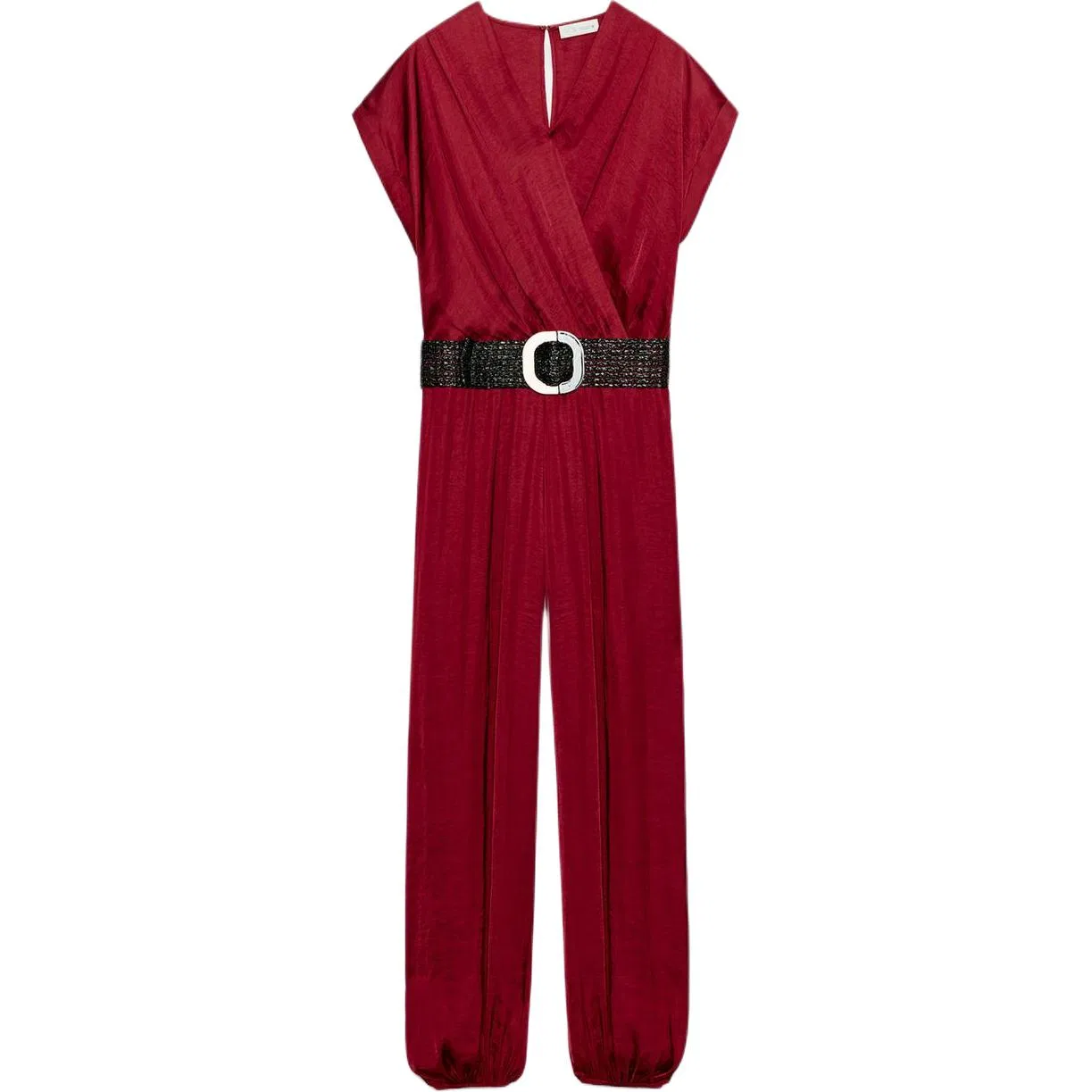 Женский комбинезон прямого кроя Brick Red, ZARA, Brick Red