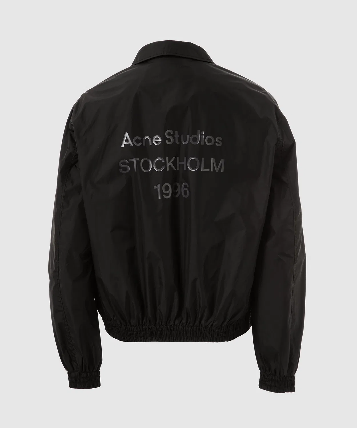 Мужское пальто из легкого нейлона с воротником Acne Studios, Lilac — фото 2