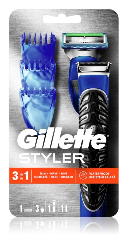 

Триммер и бритва 4 в 1 Gillette Styler