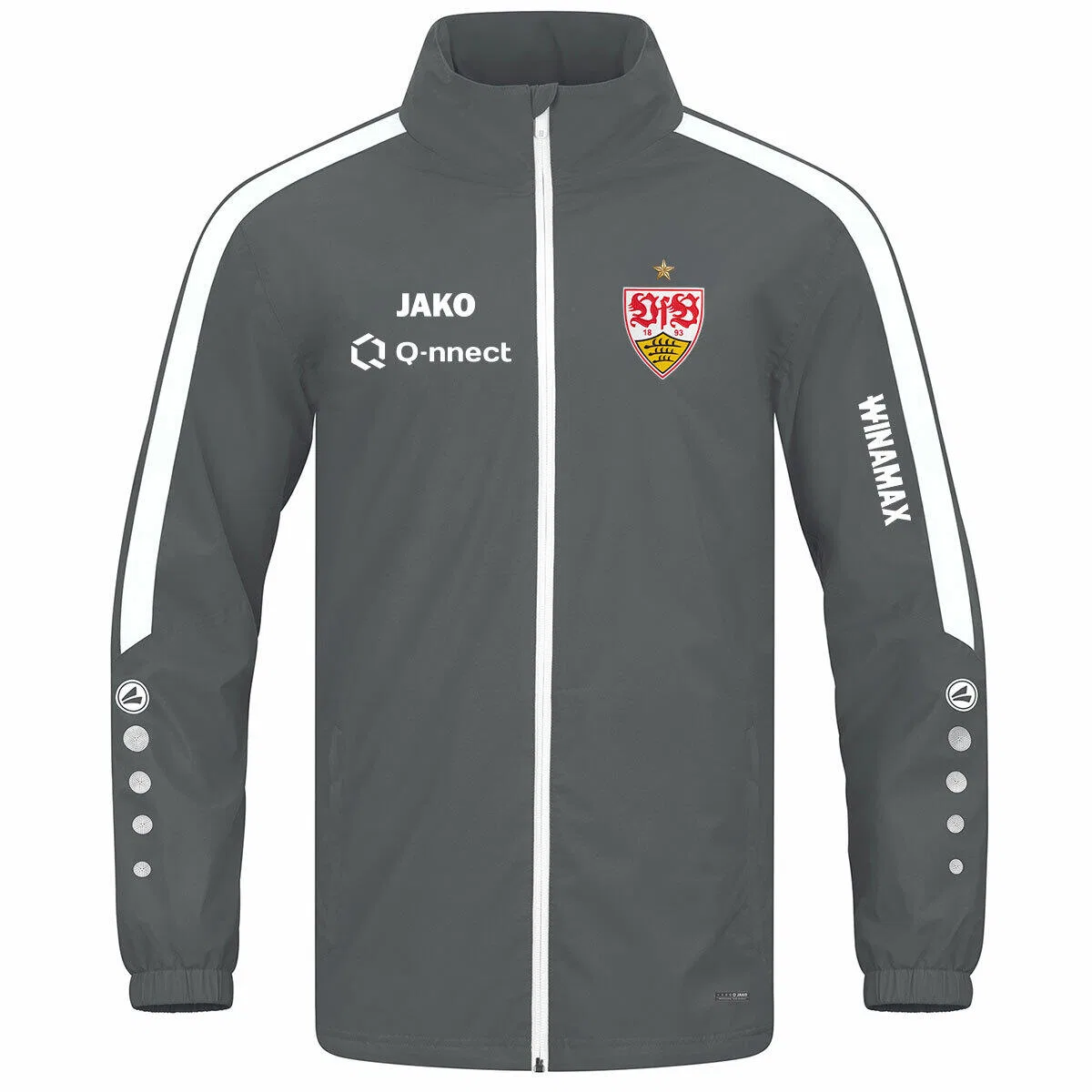 Детская всепогодная куртка VfB Allwetterjacke Power Jako, Grau