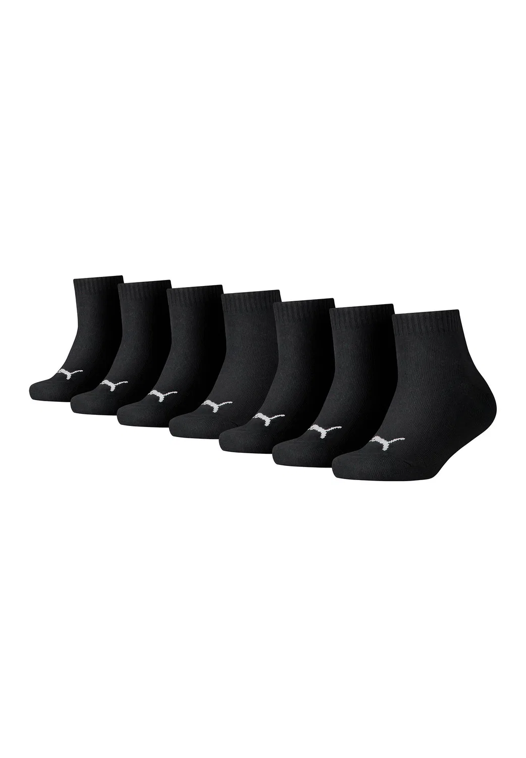 Детские носки с принтом Puma KIDS Quarter Socken Puma, Черный