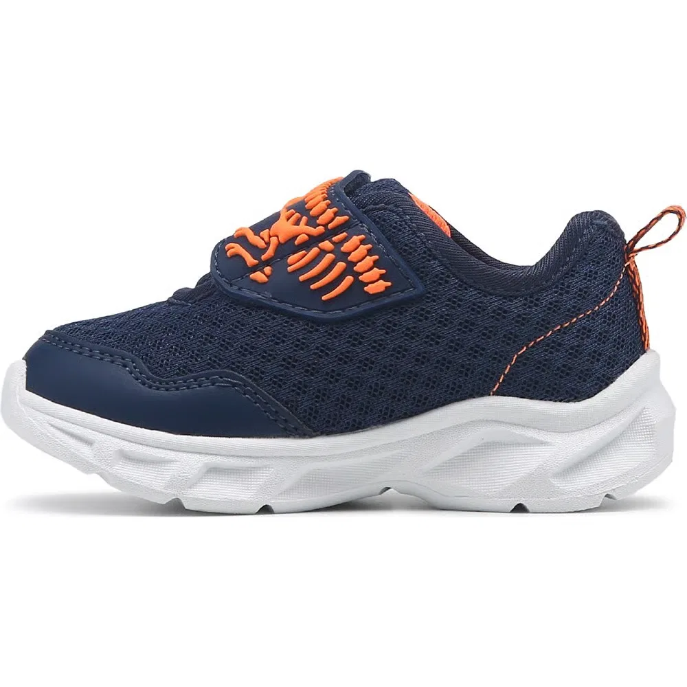 Детские кроссовки Carters, Navy/Orange — фото 3