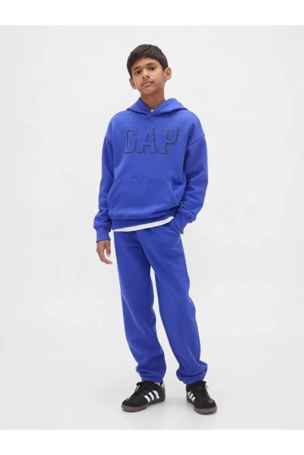 Детские спортивные штаны для мальчиков с принтом Gap, Blue-000