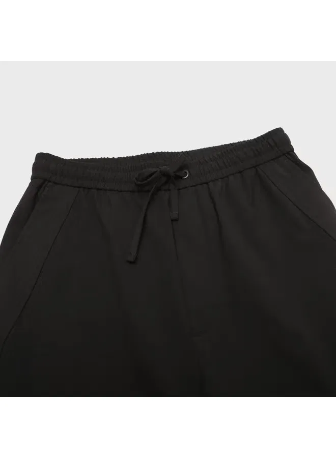 Брюки карго с большими карманами Zara, черный — фото 4