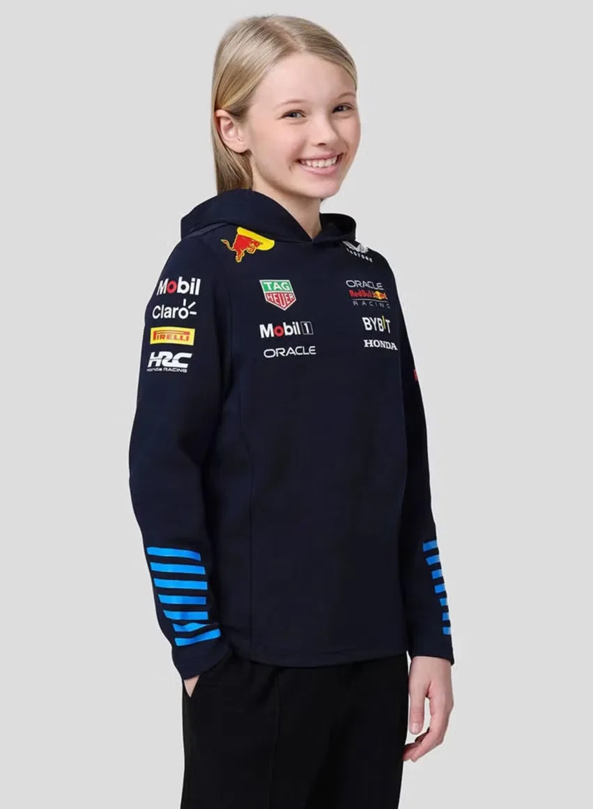 Худи детское с капюшоном Pullover Red Bull, ночное небо — фото 3