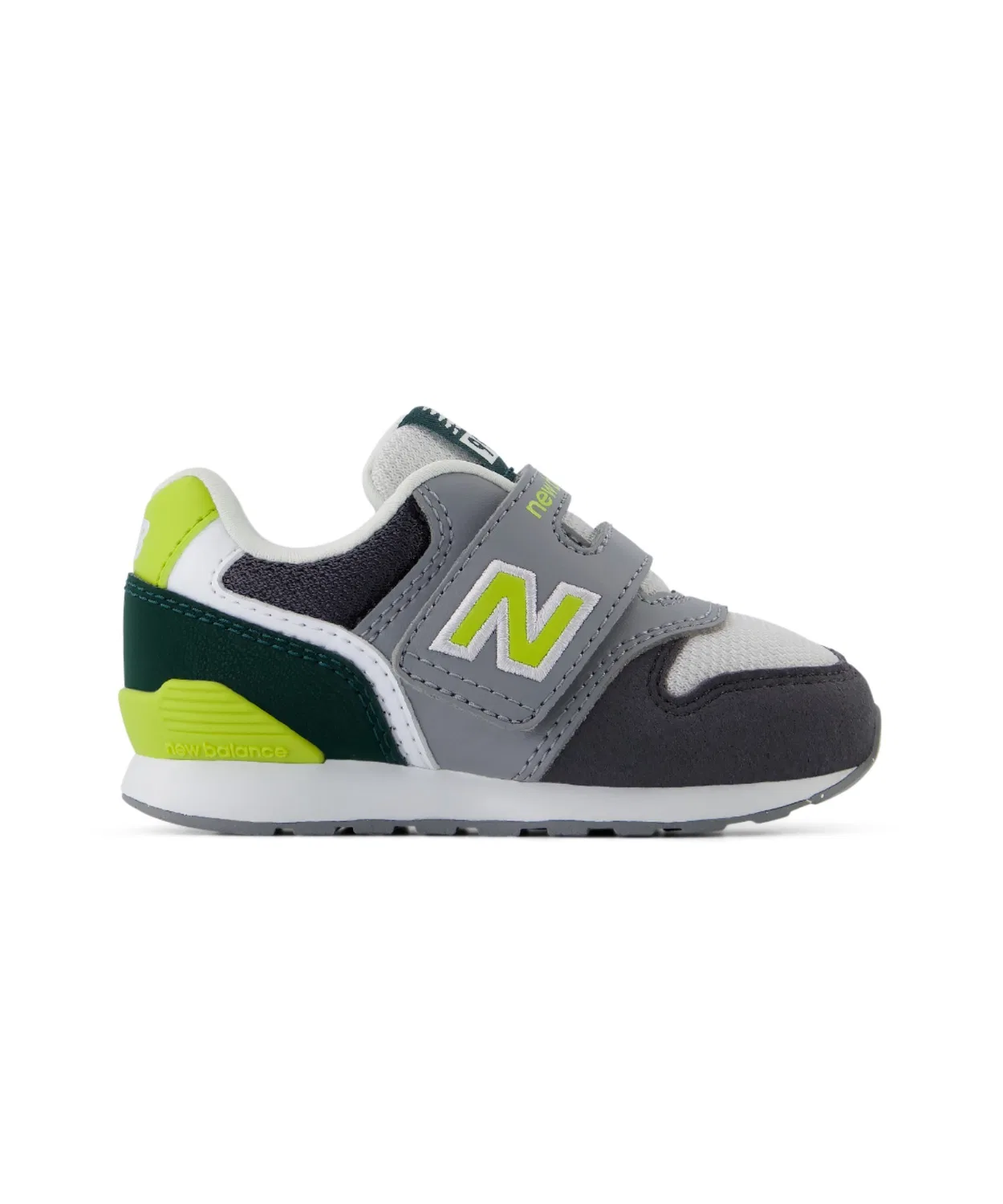 Детские кроссовки с липучкой 996 v3 New Balance, Серый