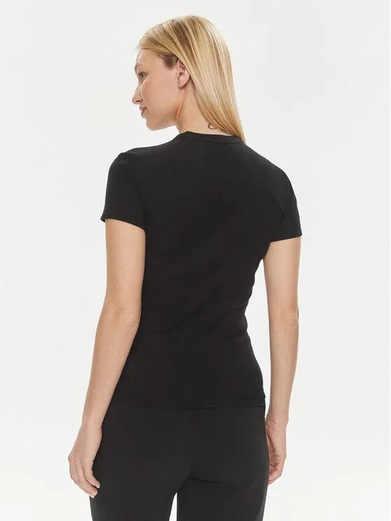 Футболка Lacoste, черная — фото 3