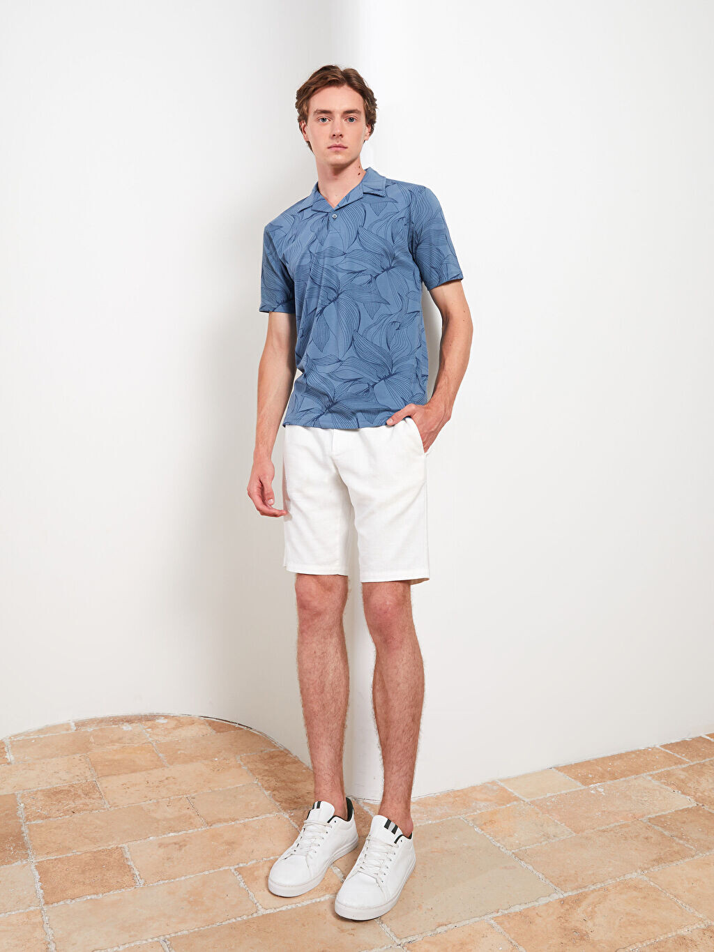 

Мужские шорты Slim Fit из габардина LCW Vision