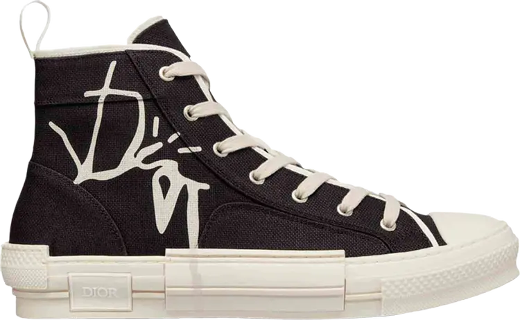 

Кроссовки Cactus Jack x Dior B23 High Black, черный