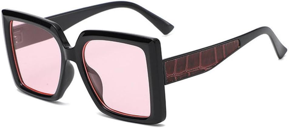 

Женские солнцезащитные очки с кожаными дужками и зеркальными линзами, мужские солнцезащитные очки класса люкс с зеркальными линзами для пляжа, SUN2542 Generic, Black Pink