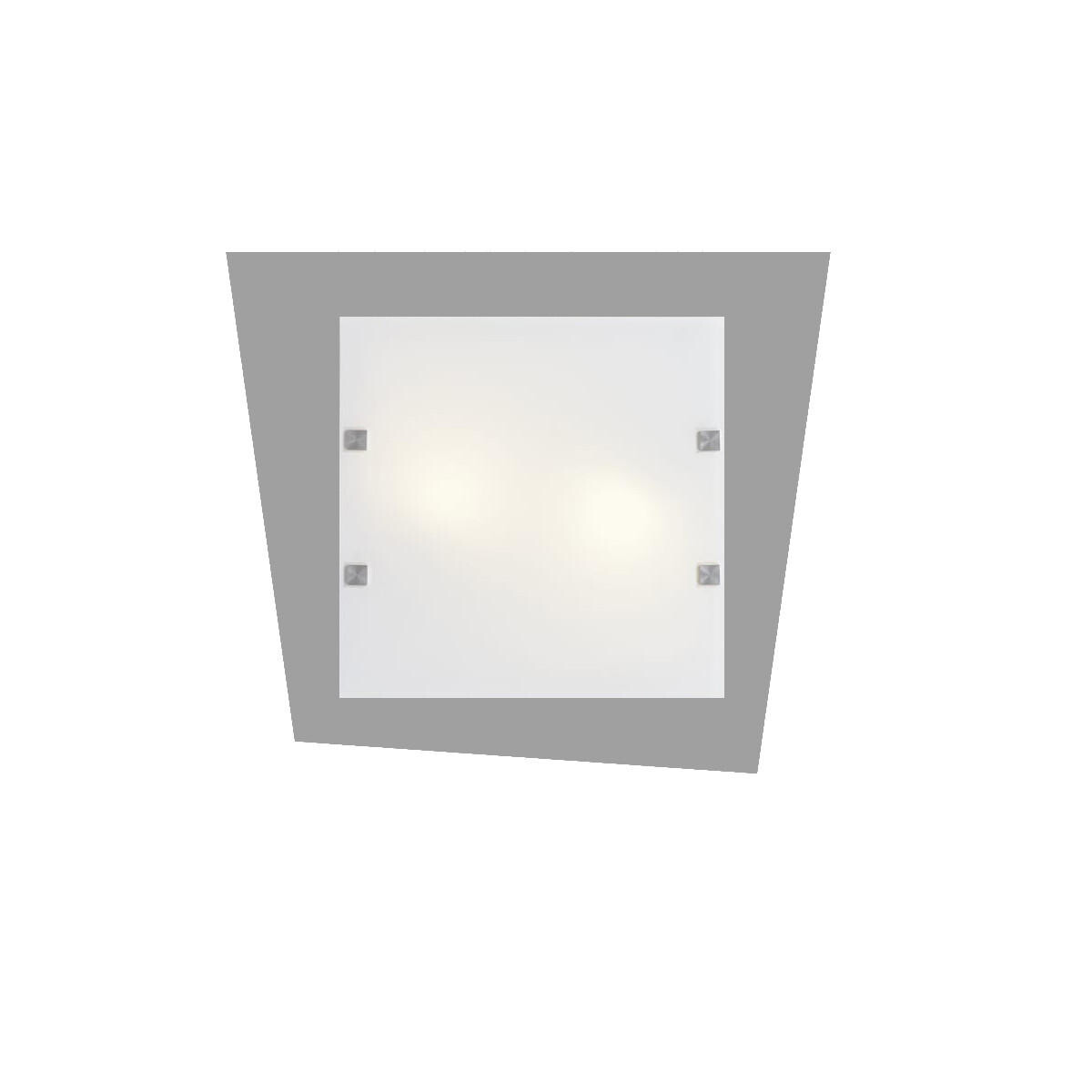

Потолочный светильник Lumicom, 50x55x6 см, серый