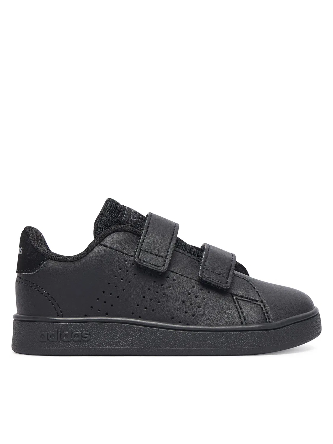 Кроссовки для мальчика Advantage Lifestyle Court Two Hook-And-Loop Shoes Adidas, черный