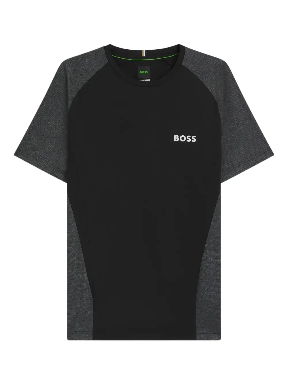 Футболка с рукавами реглан Boss, черный
