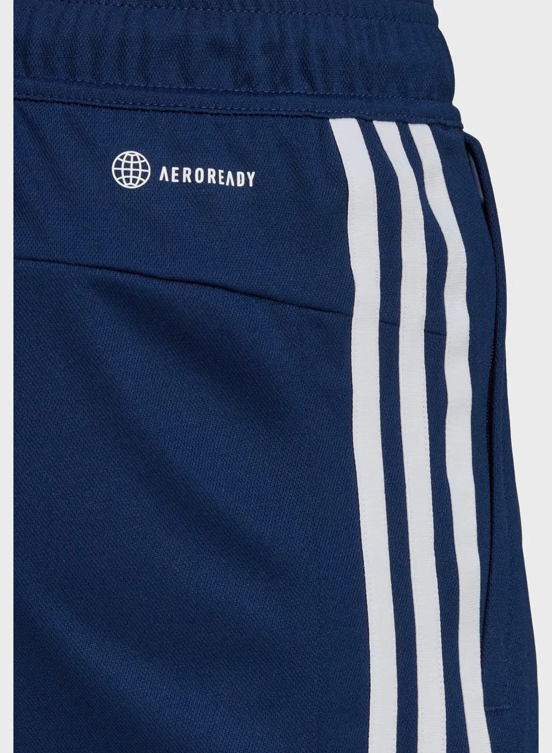 Шорты тренировочные с принтом 3-Stripes Adidas, белый — фото 4