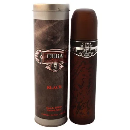 Парфюмерная вода Cuba Black Men's Fragrance EDT Spray, 100 мл