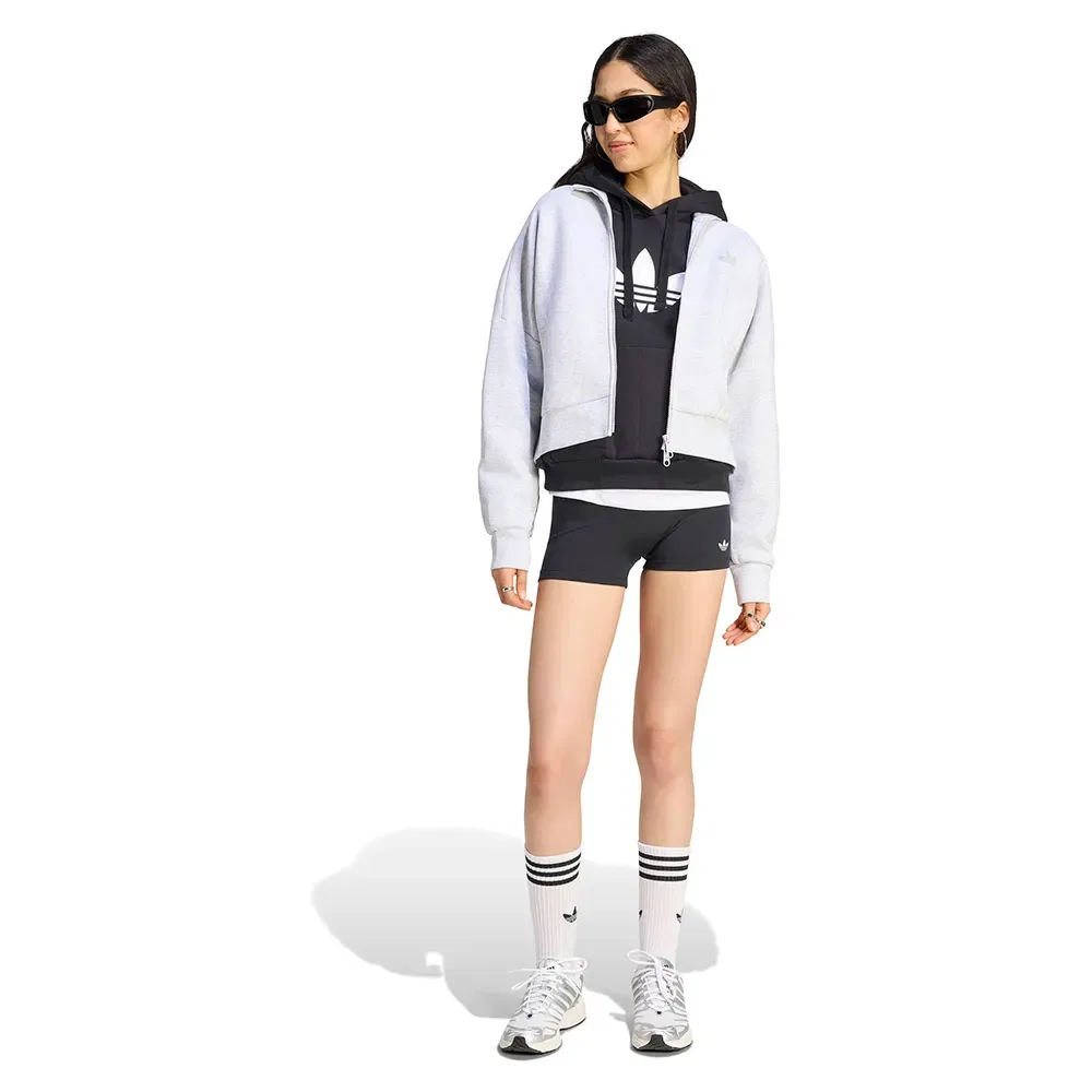 Толстовка на молнии Spacer Track Adidas Originals, белый — фото 4