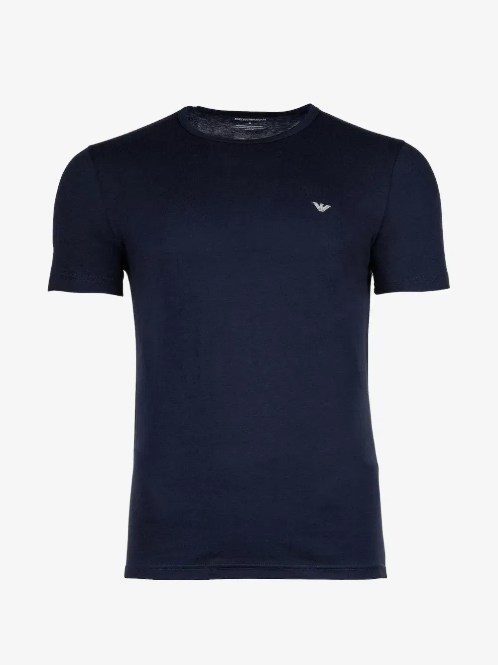 Комплект футболок с круглым вырезом и логотипом (две штуки) EMPORIO ARMANI, белый — фото 3