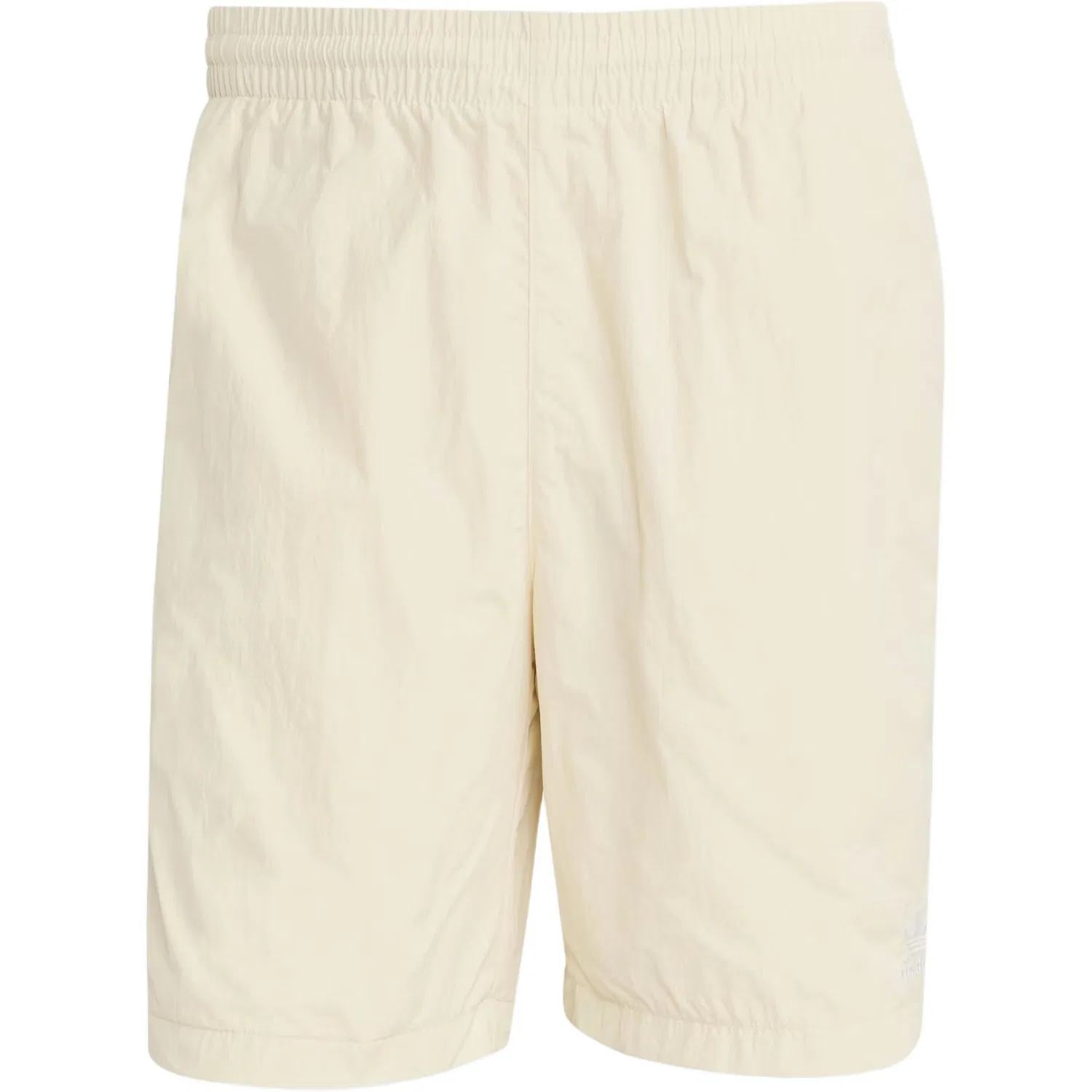 Мужские шорты с принтом Adidas Originals Trefoil Essentials Woven Shorts, Magic White