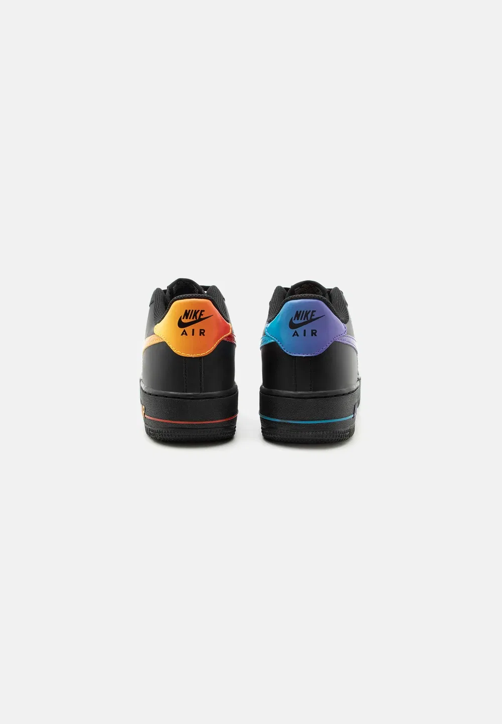 Кроссовки Air Force 1 BB Win унисекс Nike Sportswear, Black/Action Grape/Laser Orange/Picante Red/Current Blue — фото 3
