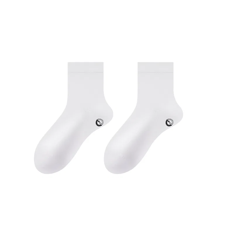 Детские носки-гольфы с принтом, комплект 5 пар, Comfortable and Breathable, WARRIOR, White White White Black Black — фото 4