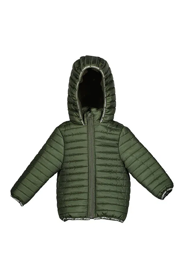 Детское пальто для девочек стеганое Little Baby, Khaki