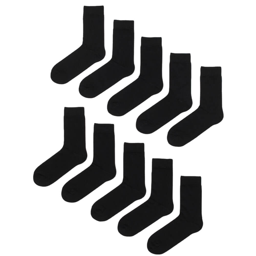

Комплект носков H&M 10-pack Socks, чёрный