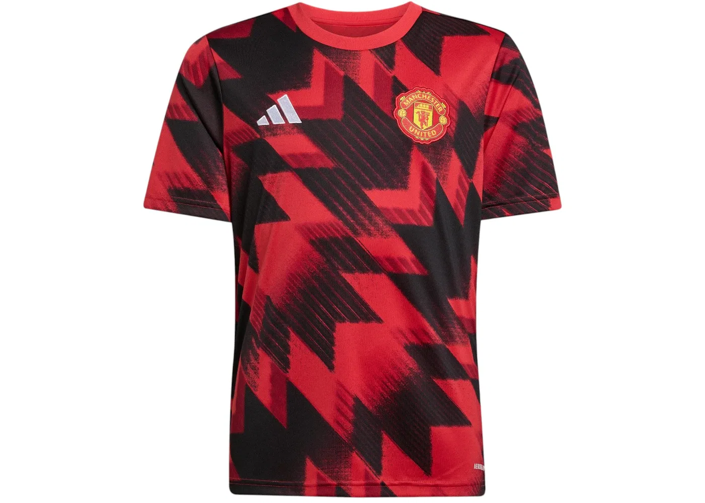 Детская джерси для мальчиков футбольная Mufc Red Jersey Adidas, Mufc Red