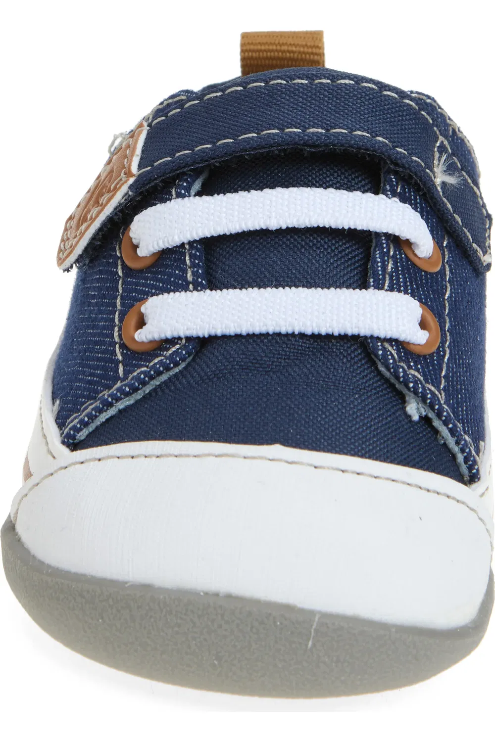 Кроссовки детские гибкие Stevie Mini See Kai Run, Navy Denim — фото 4