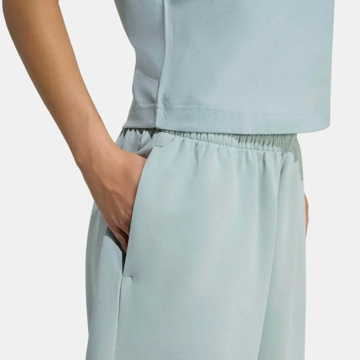 Женские спортивные брюки свободного кроя W ALL SZN SL PT adidas, Verde — фото 3