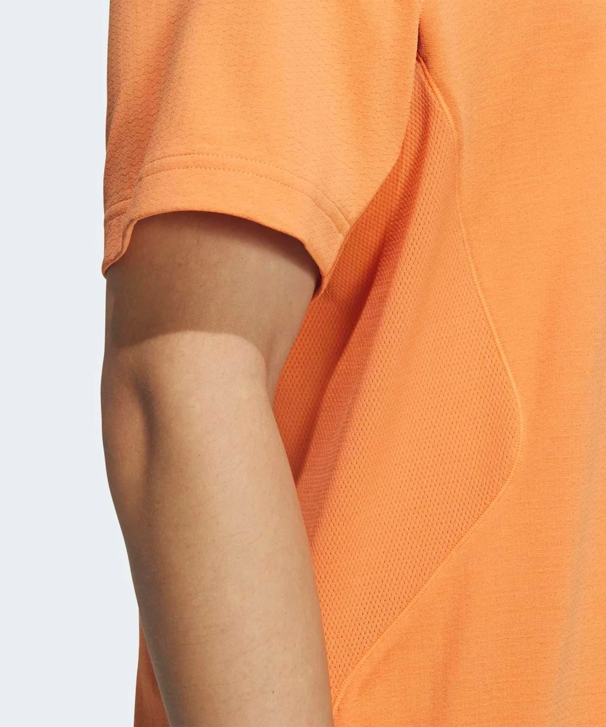 Мужская футболка с коротким рукавом Tech Essentials Cool Touch Stealth Sleeveless Adidas, Orange — фото 4