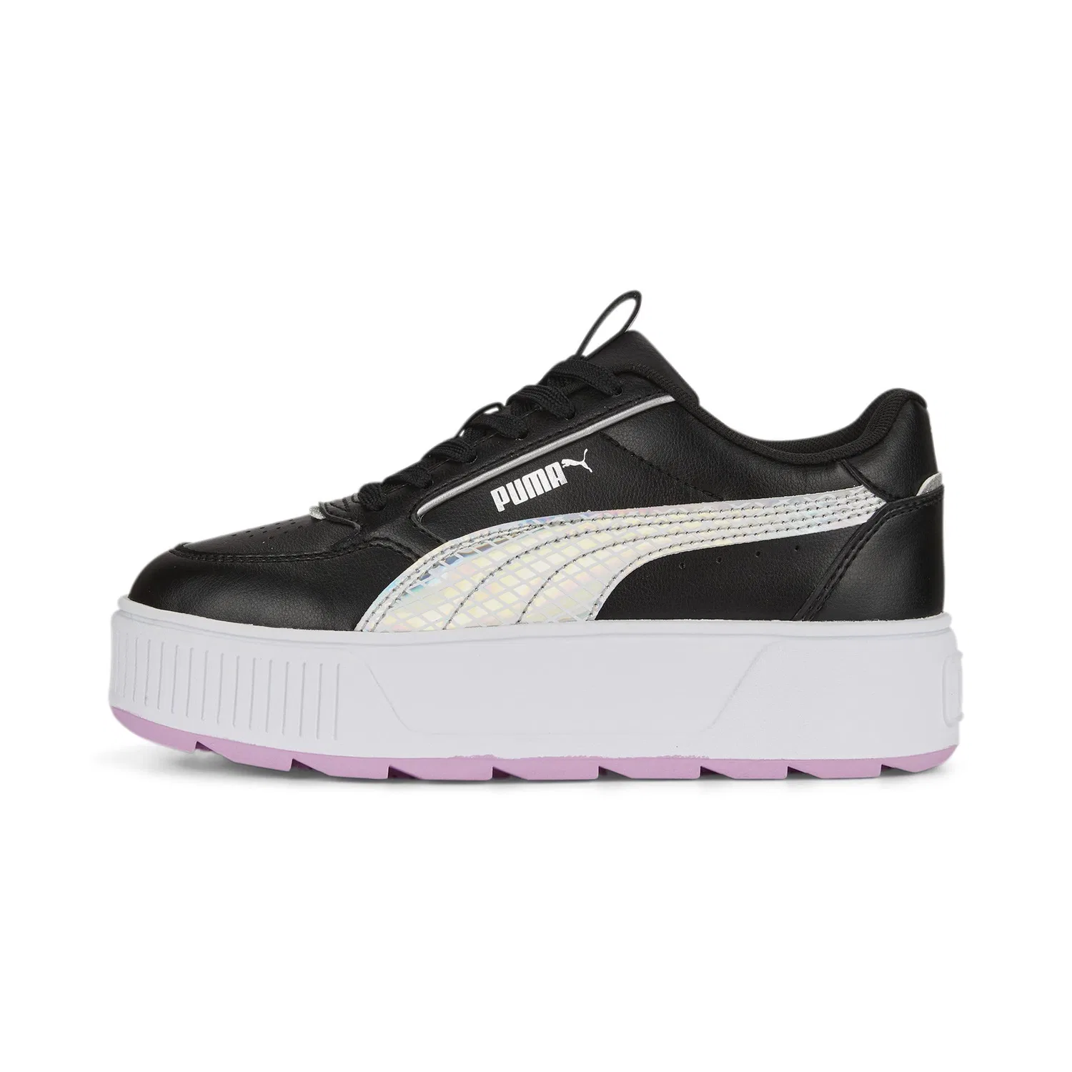 Детские кроссовки для мальчиков Karmen Rebelle, PUMA, Mermaid Black White Silver