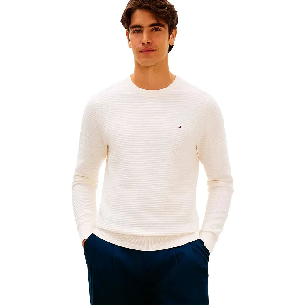 Свитер Seasonal Structure Tommy Hilfiger, белый