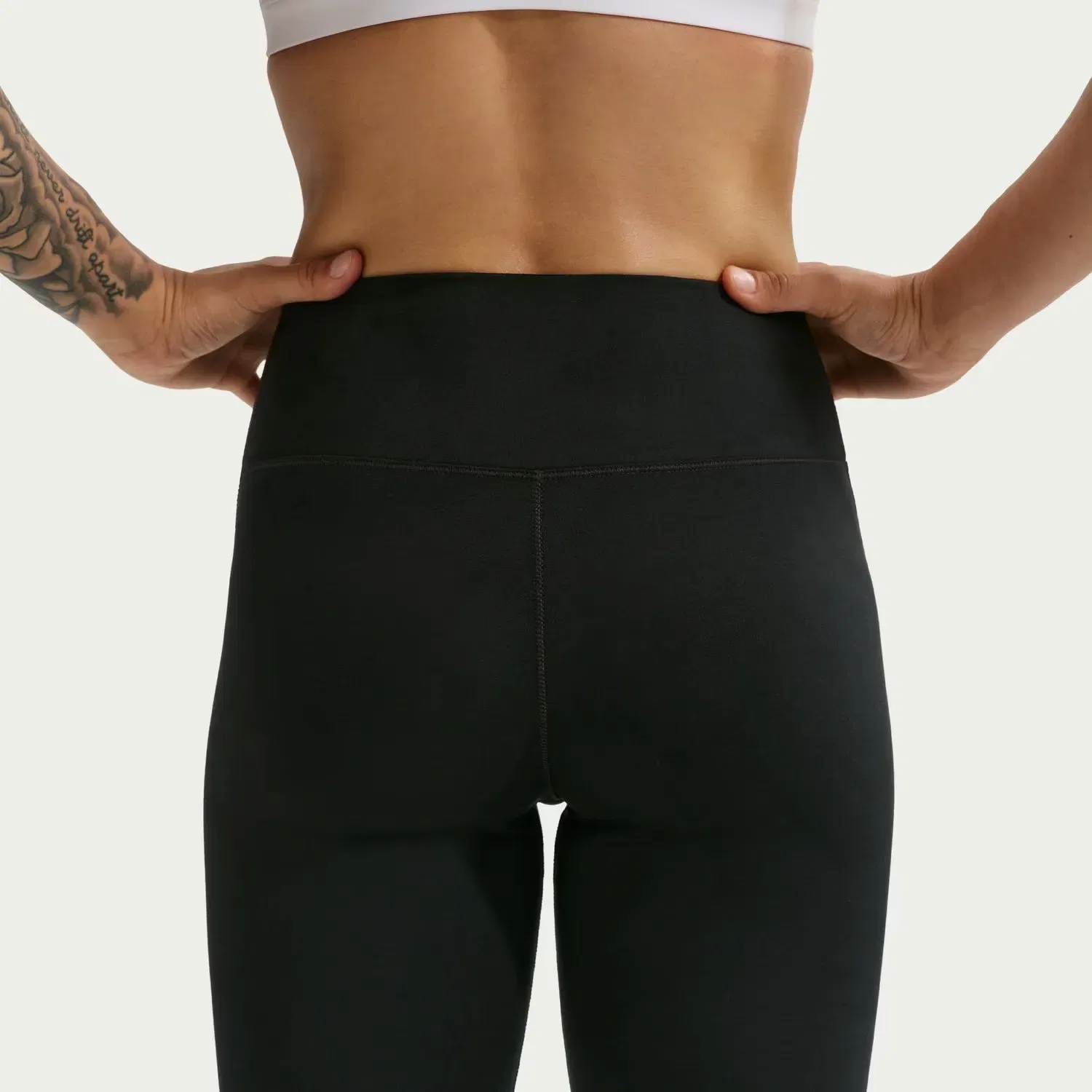 Женские леггинсы для фитнеса Nike One High Rise Tight Useam, Negro — фото 4