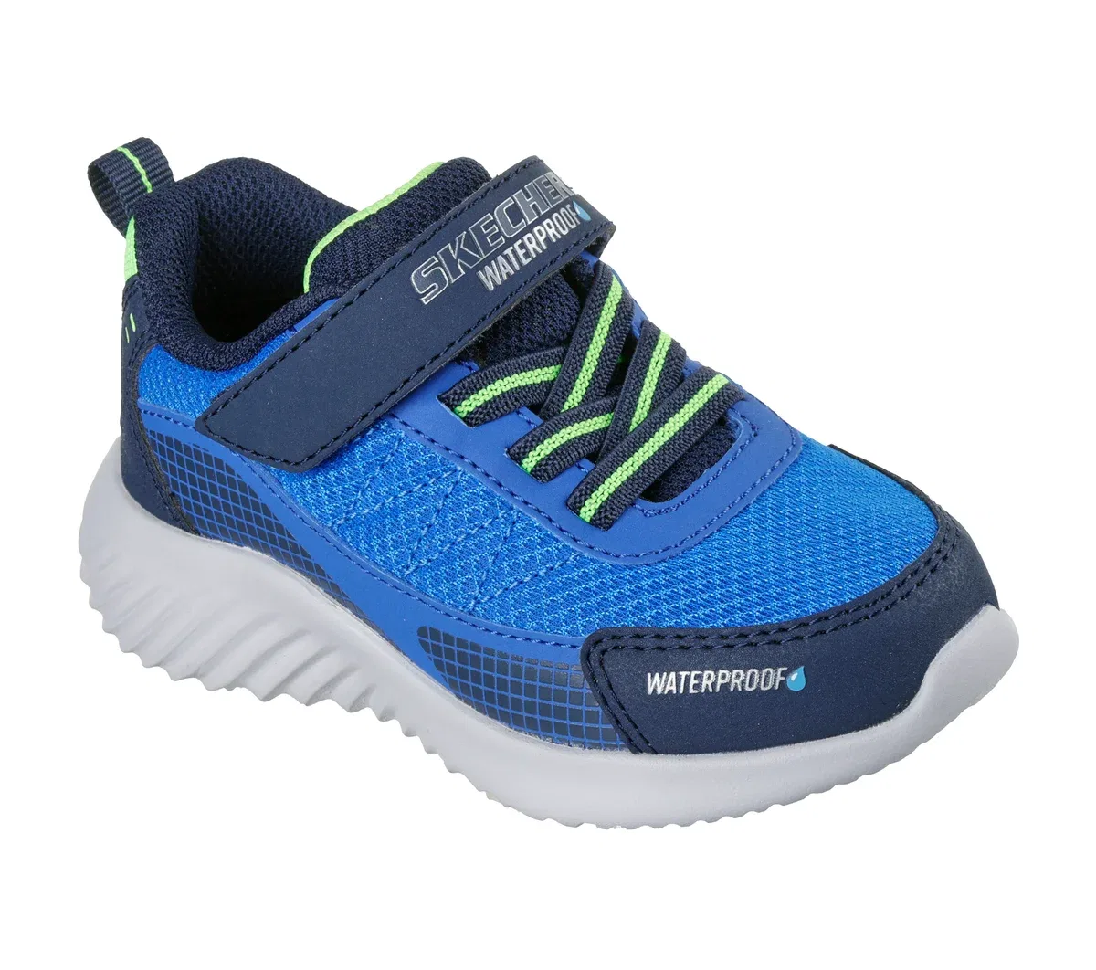 Детские кроссовки Waterproof Bounder - Venture Squad Skechers, тёмно-синий/синий — фото 4