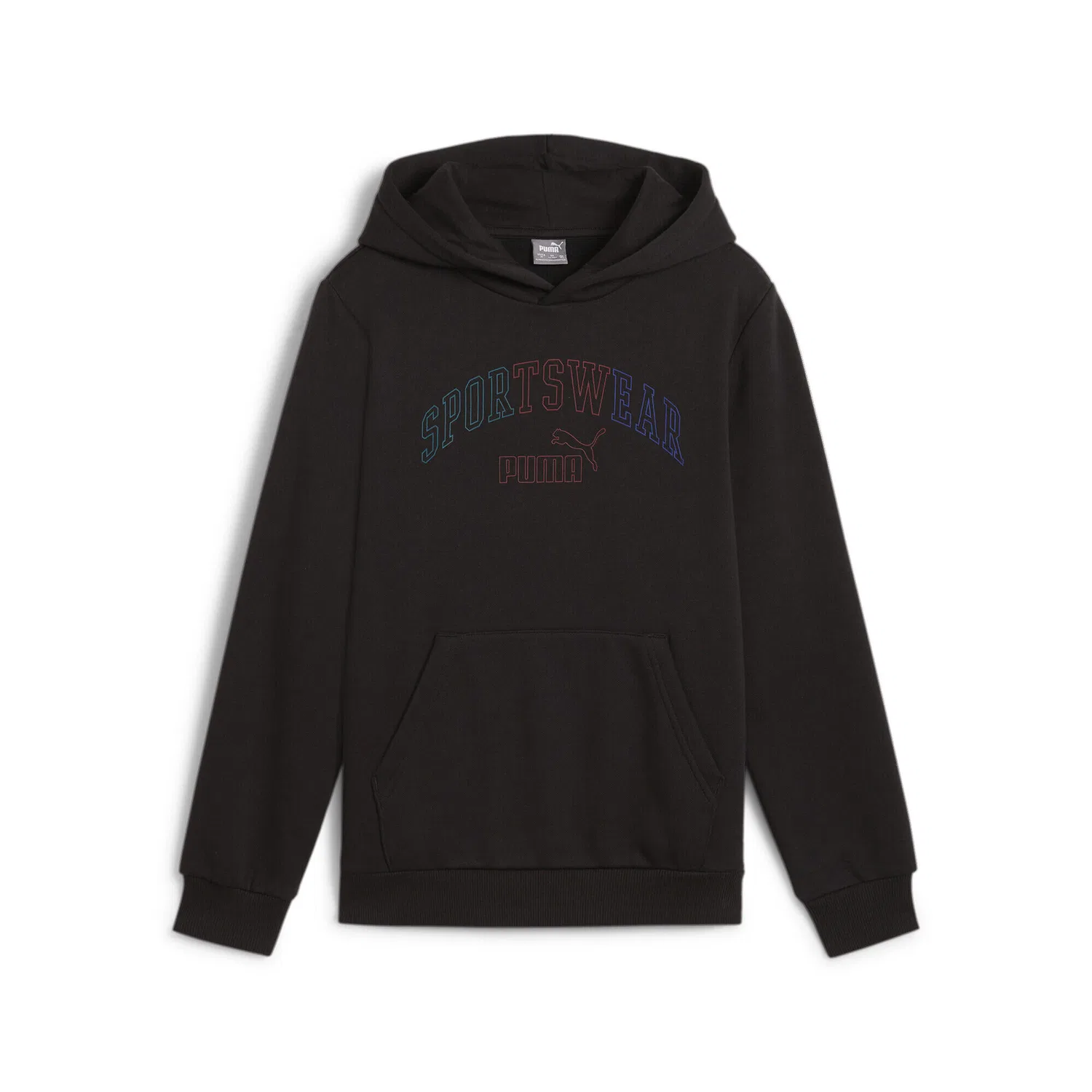 Детское худи с принтом ESS+ LOGO LAB Puma, Schwarz
