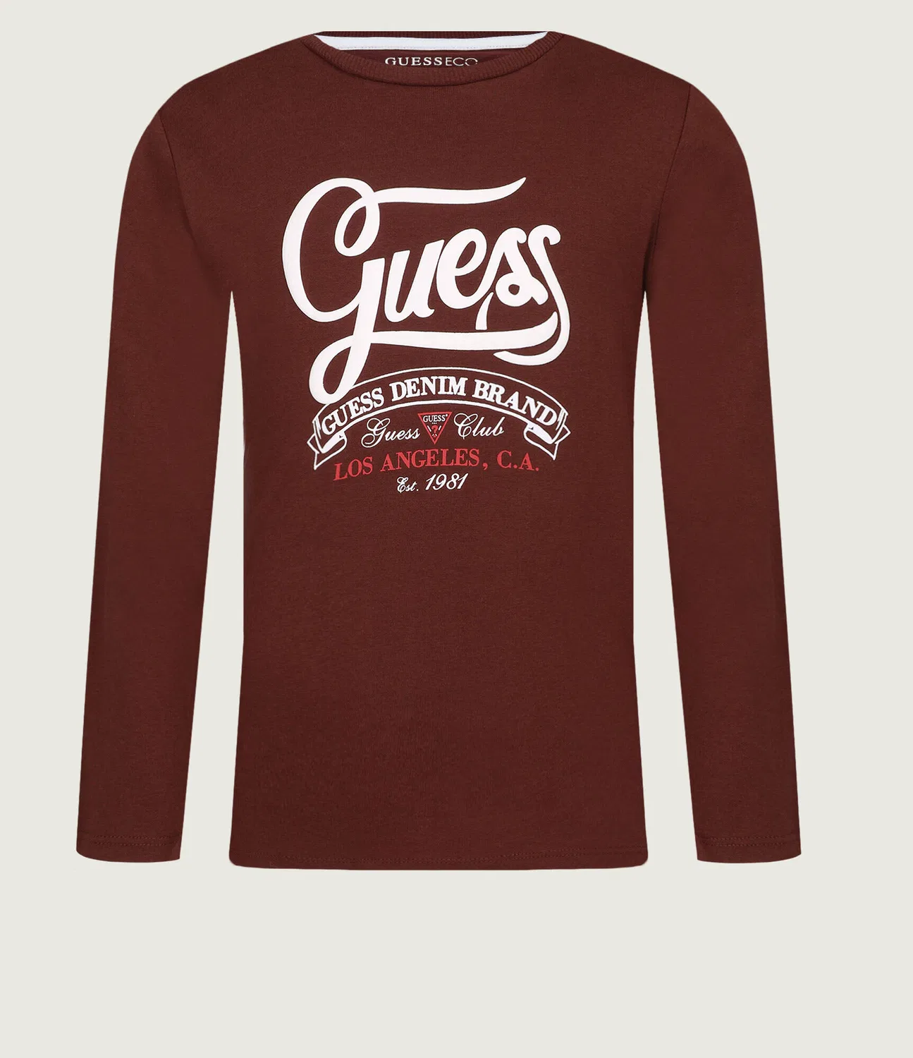 Лонгслив Guess, Marrone