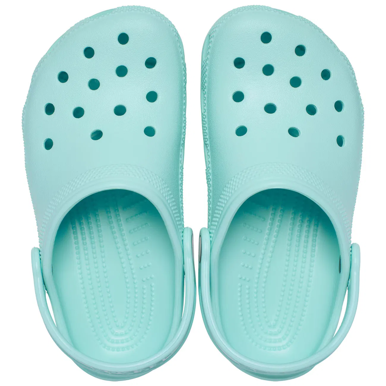 Сабо, Zuecos Niños Classic Clog, Crocs, синий бирюзовый — фото 3