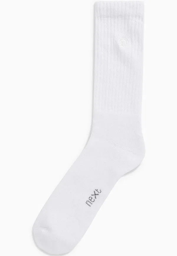 Носки хлопковые Ten pack - socks Next, white, белый — фото 2