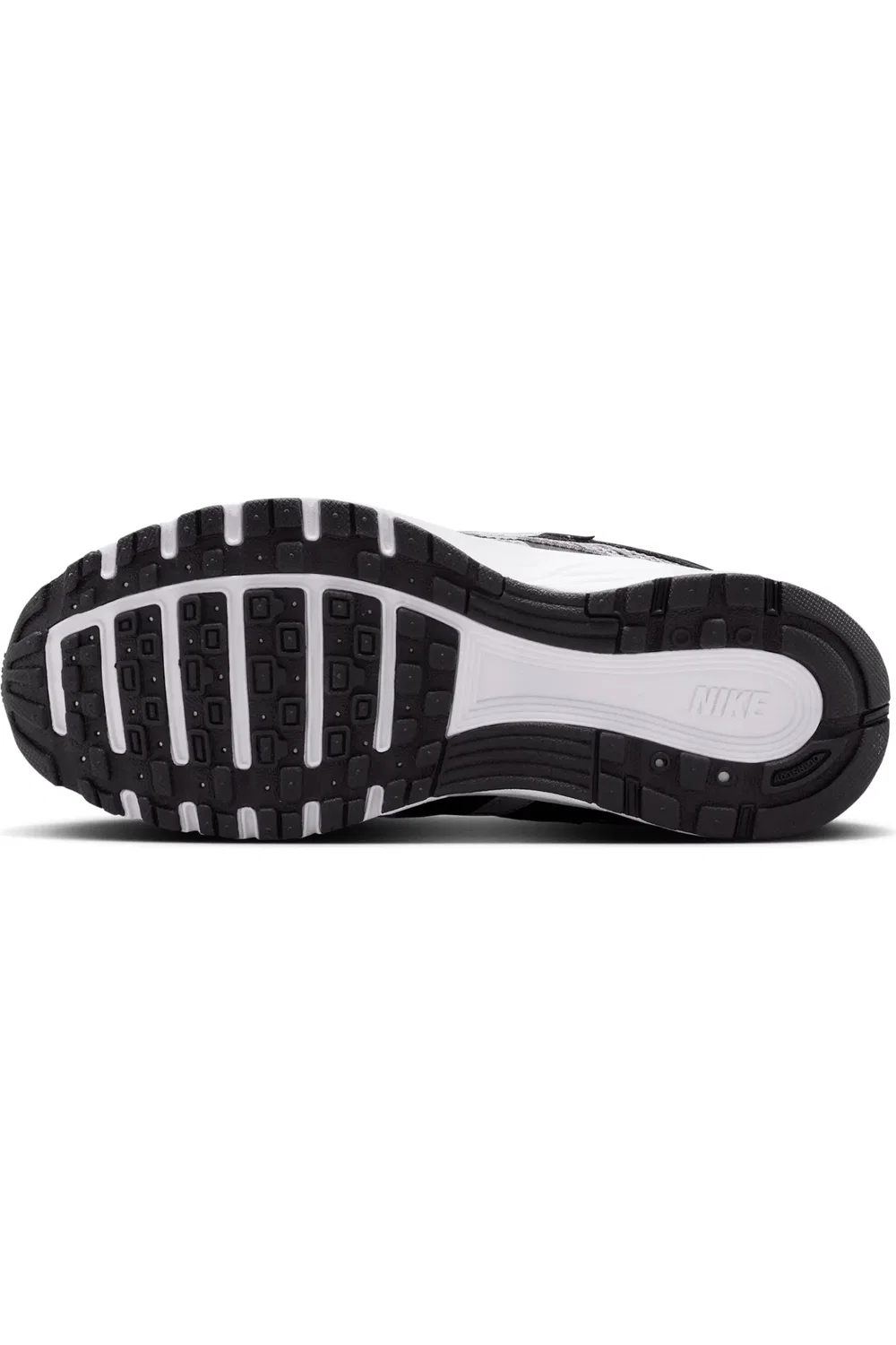 Кроссовки детские с сетчатыми вставками P-6000 Nike, Smoke Grey/Black/Platinum — фото 4