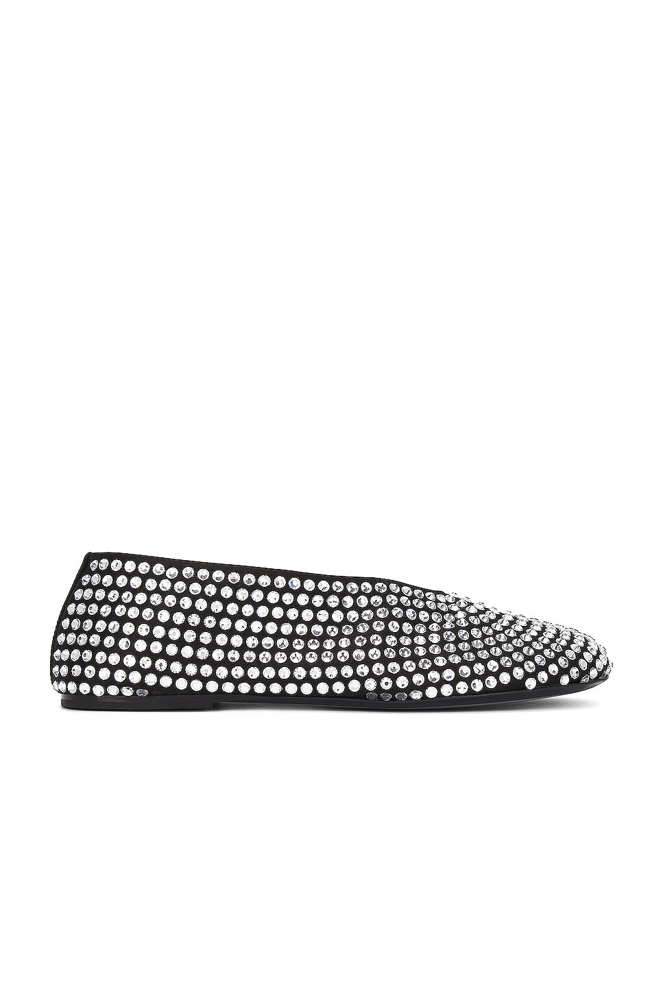 Балетки Marcy Flat Khaite, цвет Crystals