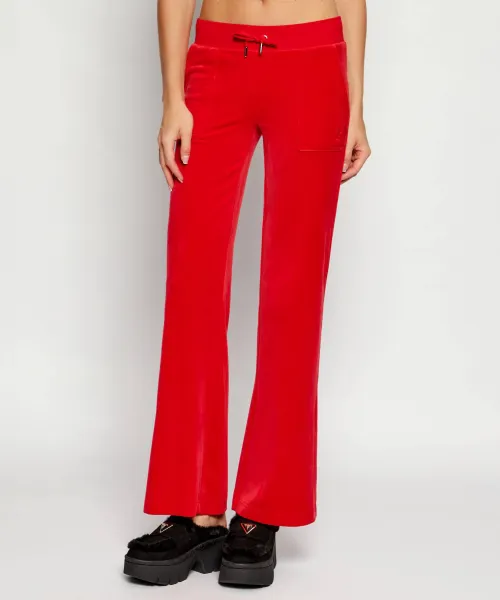 

Спортивные штаны Лейлы Flare fit Juicy Couture, красный