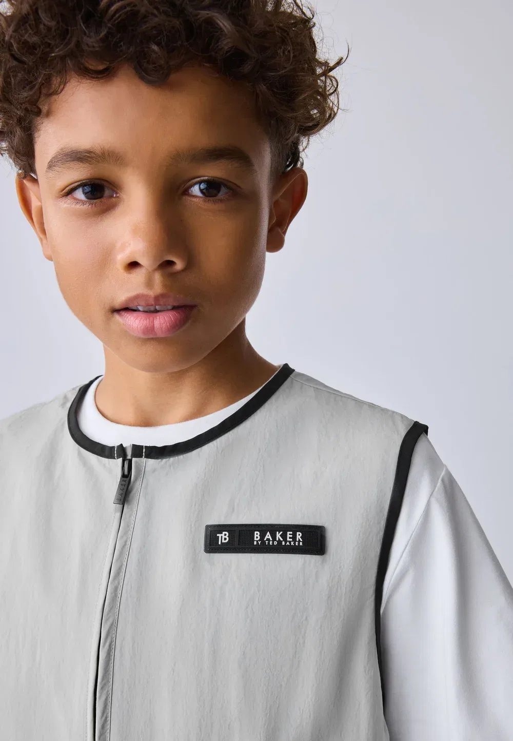 Комплект из 3 предметов стандартного кроя - жилет Baker By Ted Baker, Grey Black