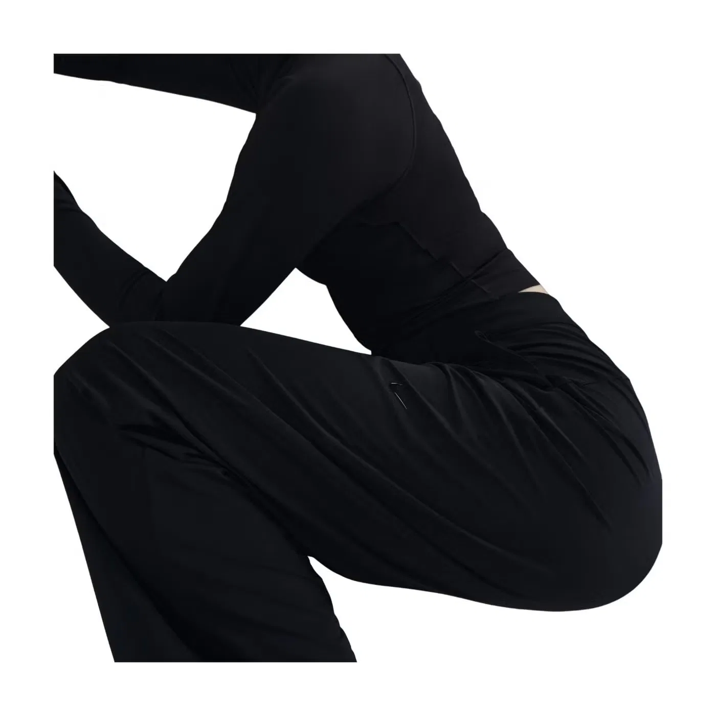 Брюки с технологией Dri-FIT Bliss Nike, черный — фото 3