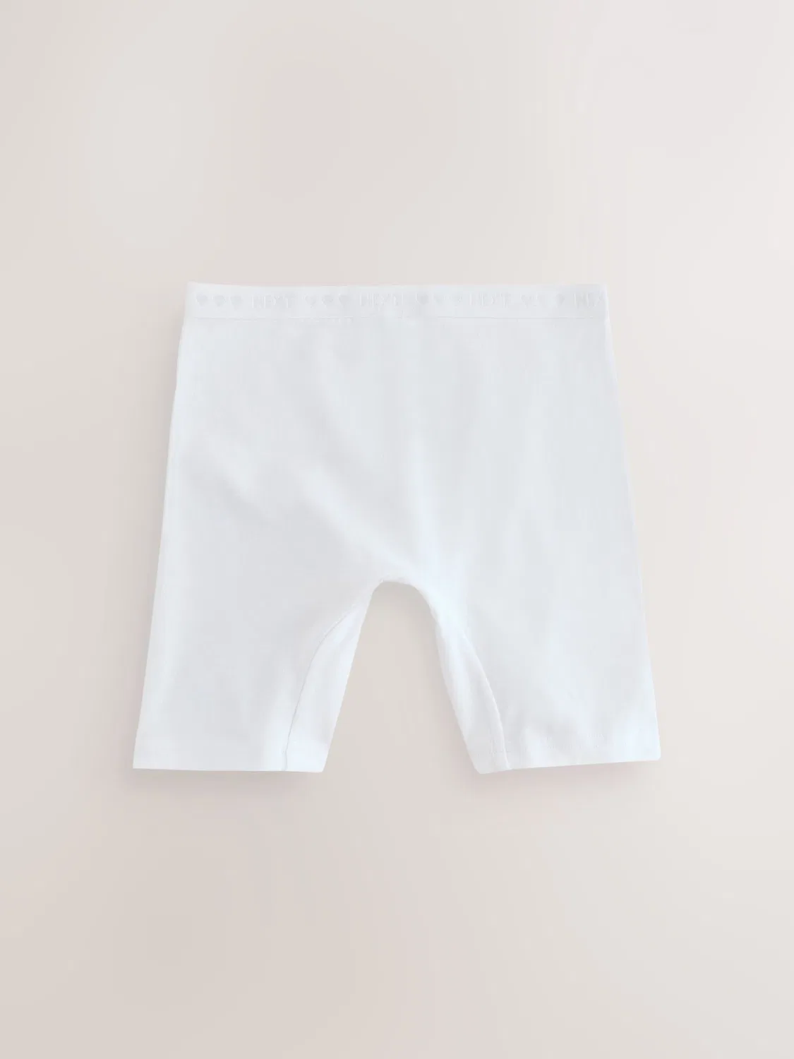 Трусы длинные White Shorts Long Leg Briefs 5 Pack Next, белые — фото 3