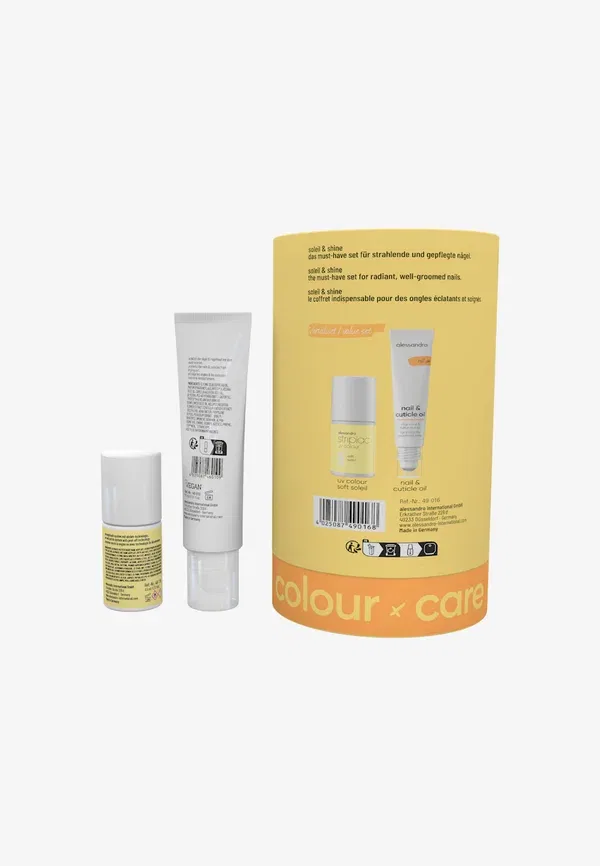 Набор для ухода за ногтями Striplac Colour & Care Set Soleil & Shine Alessandro — фото 2