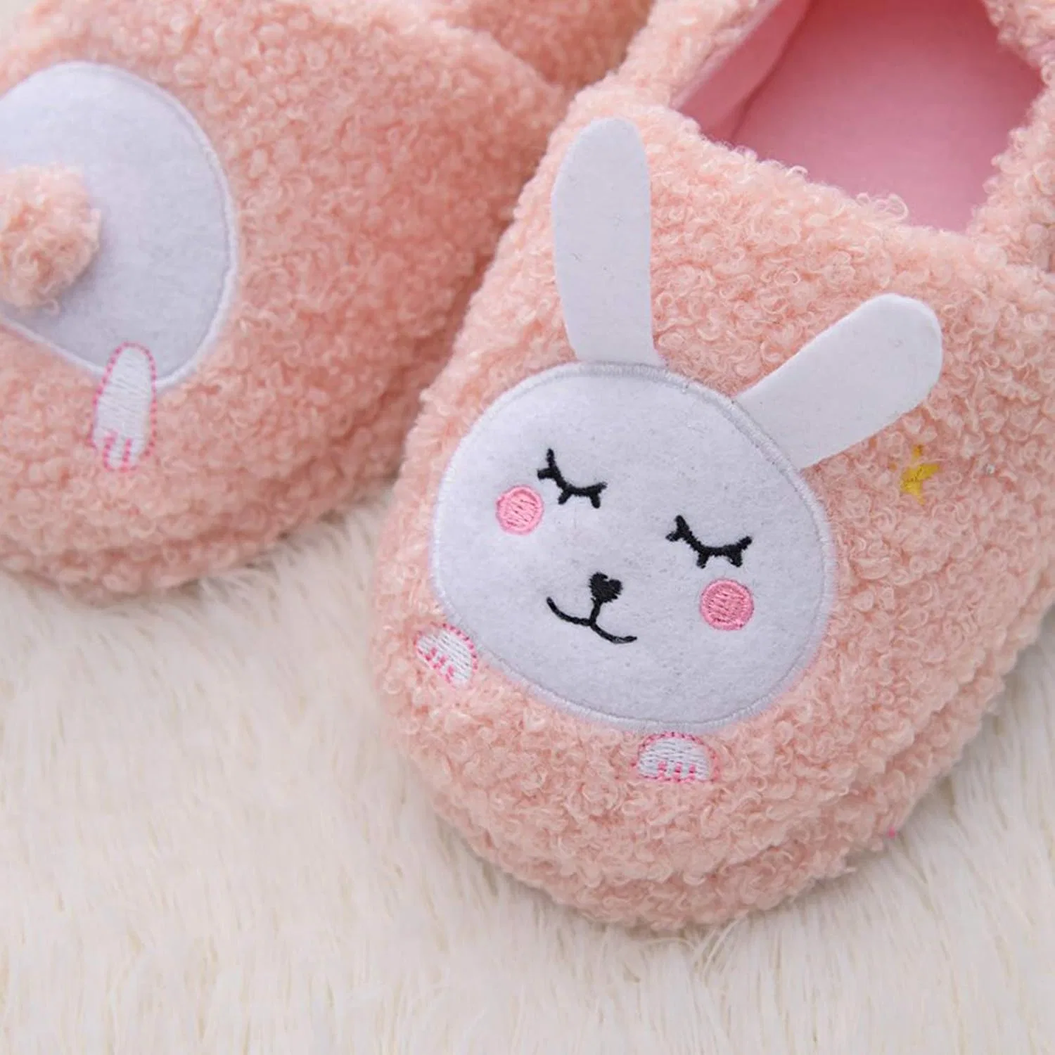 Детские кроссовки для девочек с принтом, 2-2.5 года, Pink — фото 4