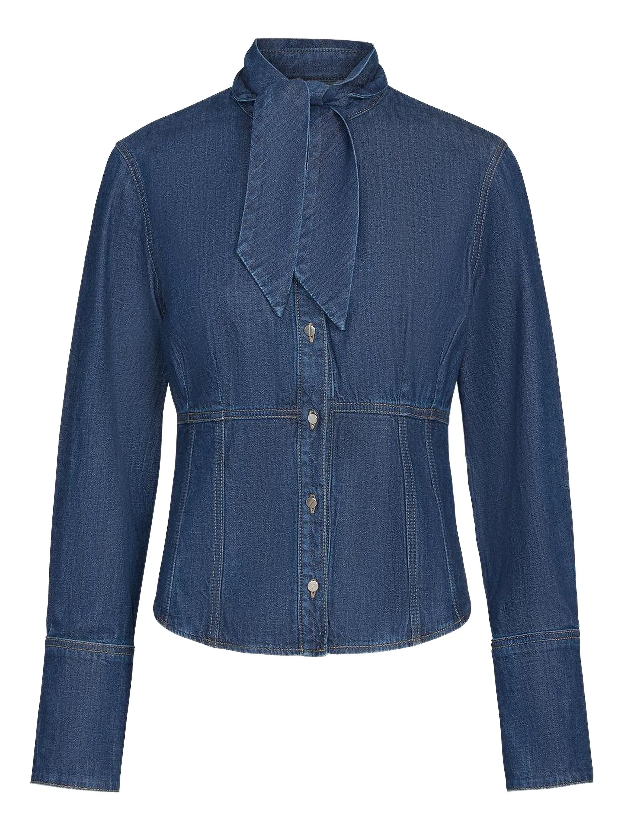 

Джинсовая рубашка Fifis Twp, синий